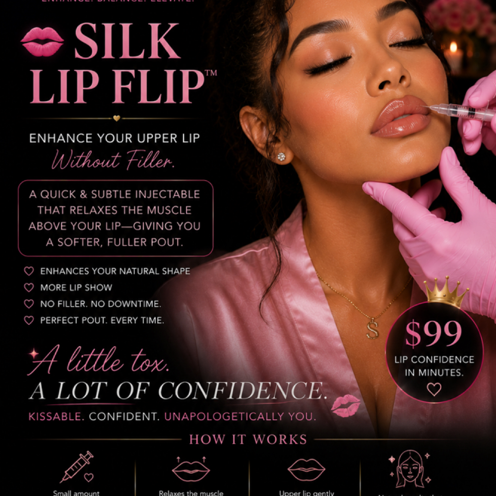 💋 SILK LIP FLIP™ at Silk Society Beauty Bar in Houston, TX