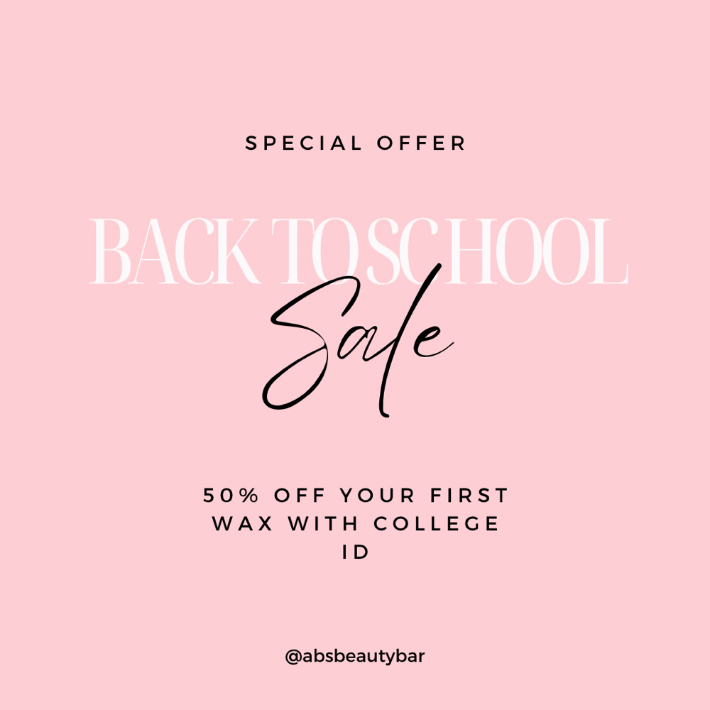 Back2School Sale