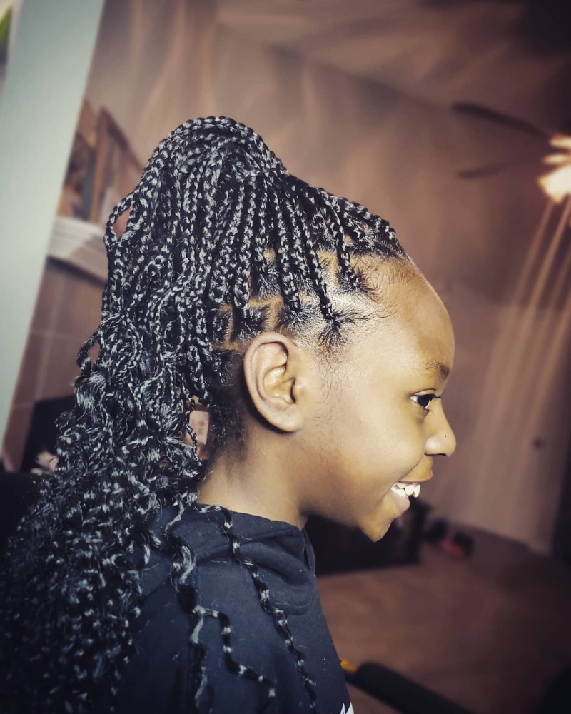 Kids Box /Knotless/Passion Twist