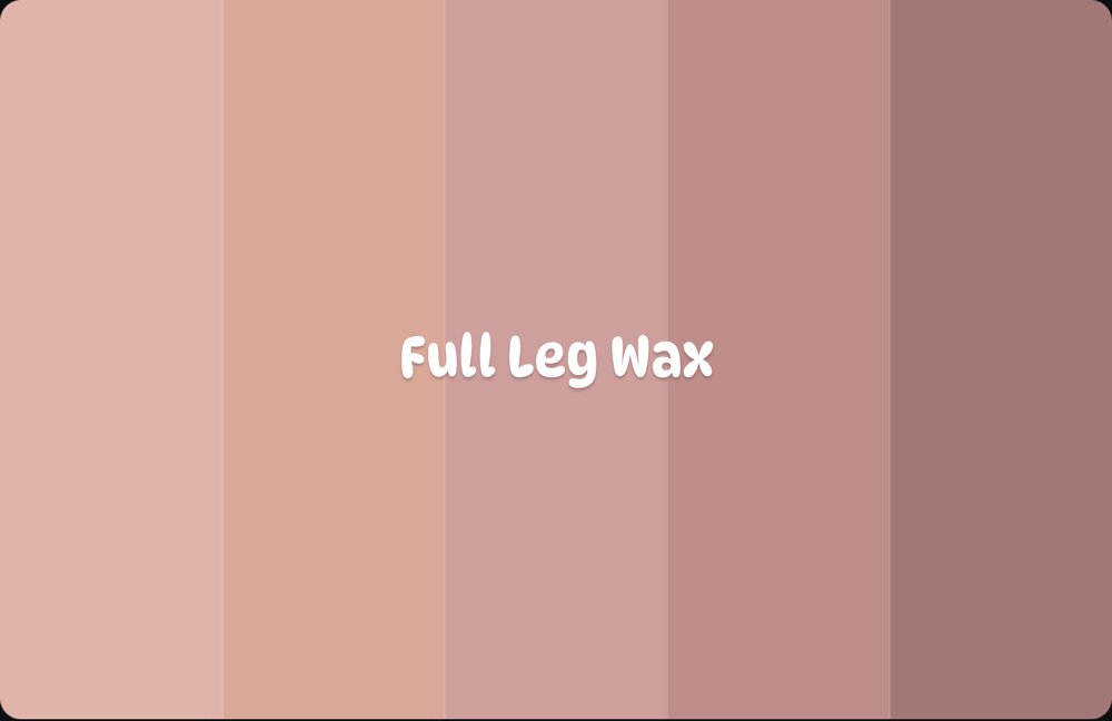 Full Leg Wax