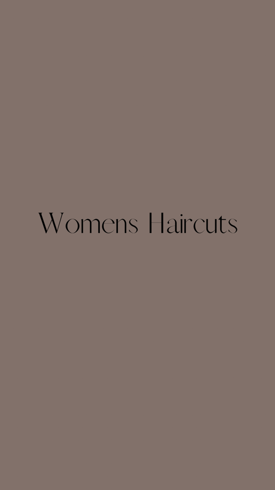 Women’s Haircuts