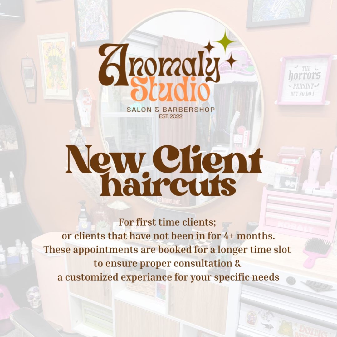 New Client Haircuts at Anomaly Studio in Owings Mills, MD
