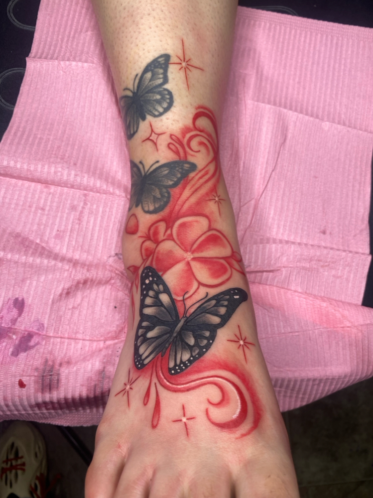 Foot tattoo