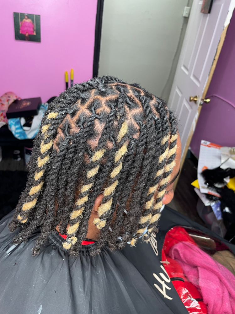 Kids Dread Retwist W/rope Style