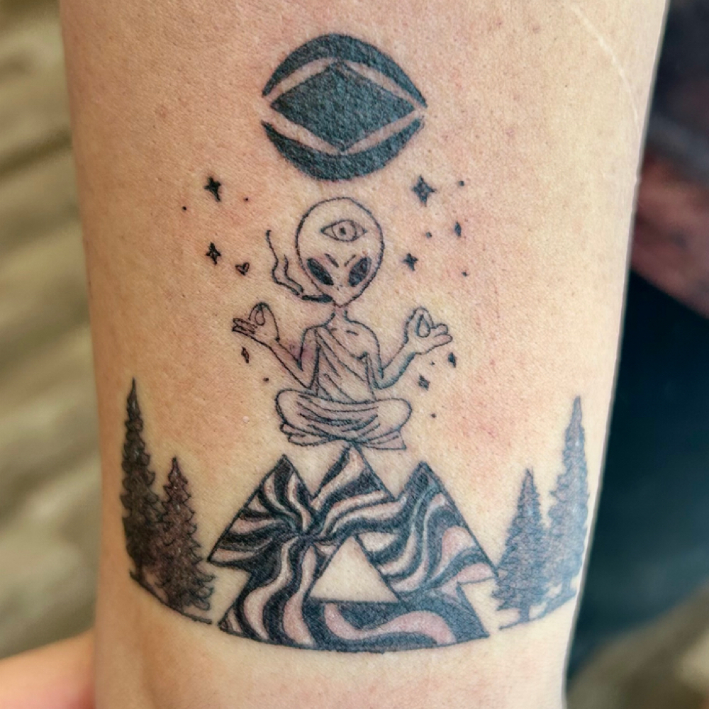 Small Tattoo at Colors by Kay in Garden City, CO