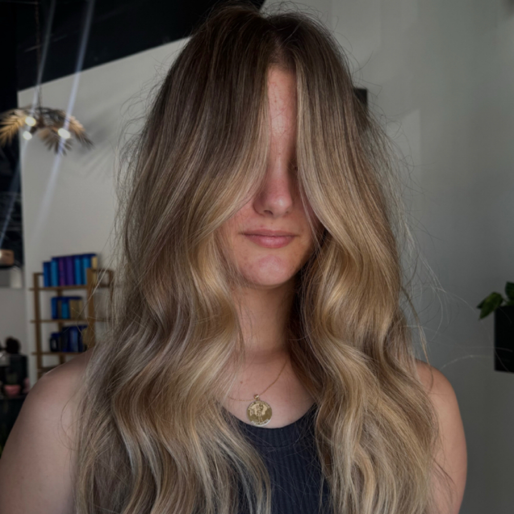 Full Custom Dimensional Color at rylee wheeler hair in Jacksonville, FL