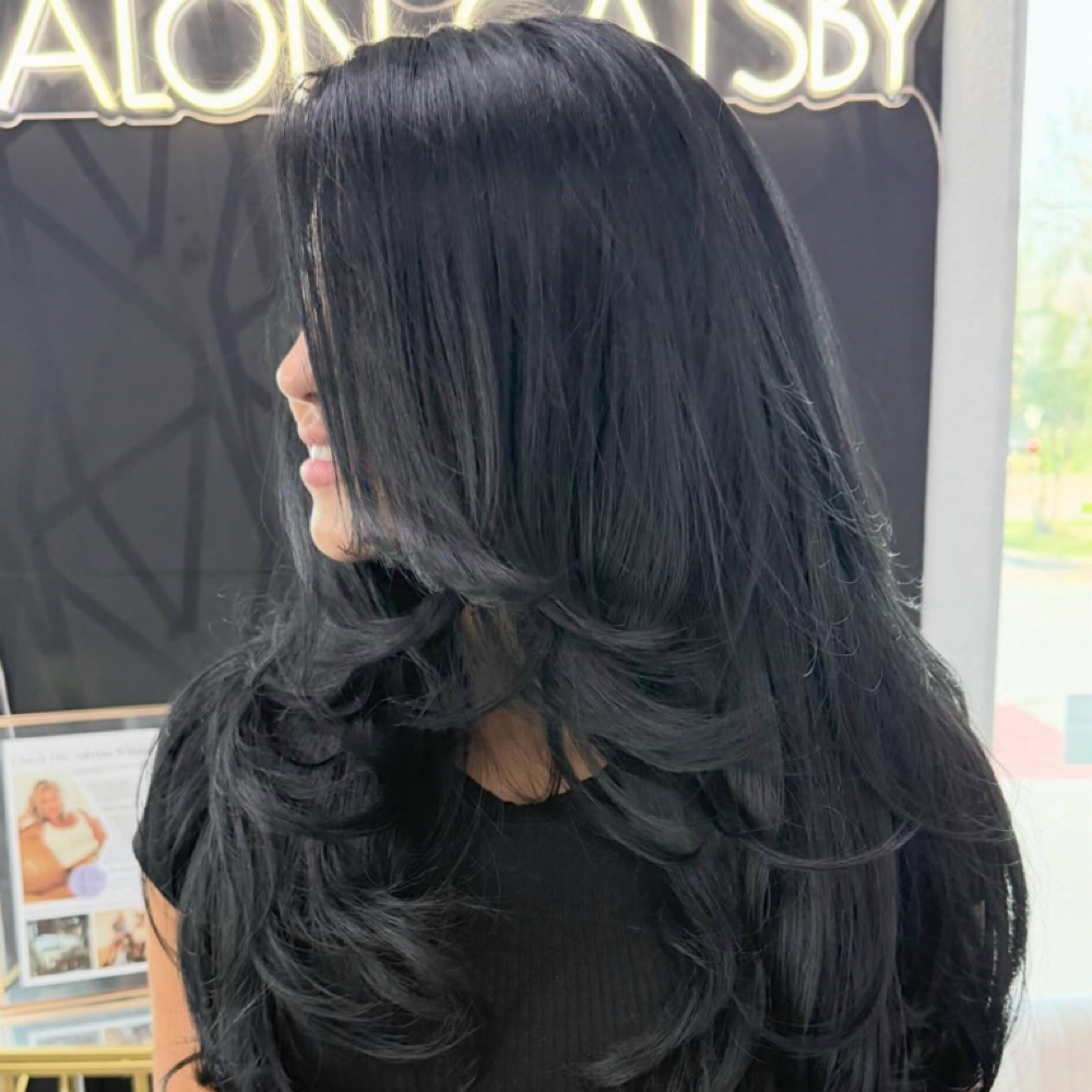 All Over Color at Salon Gatsby in Waxahachie, TX