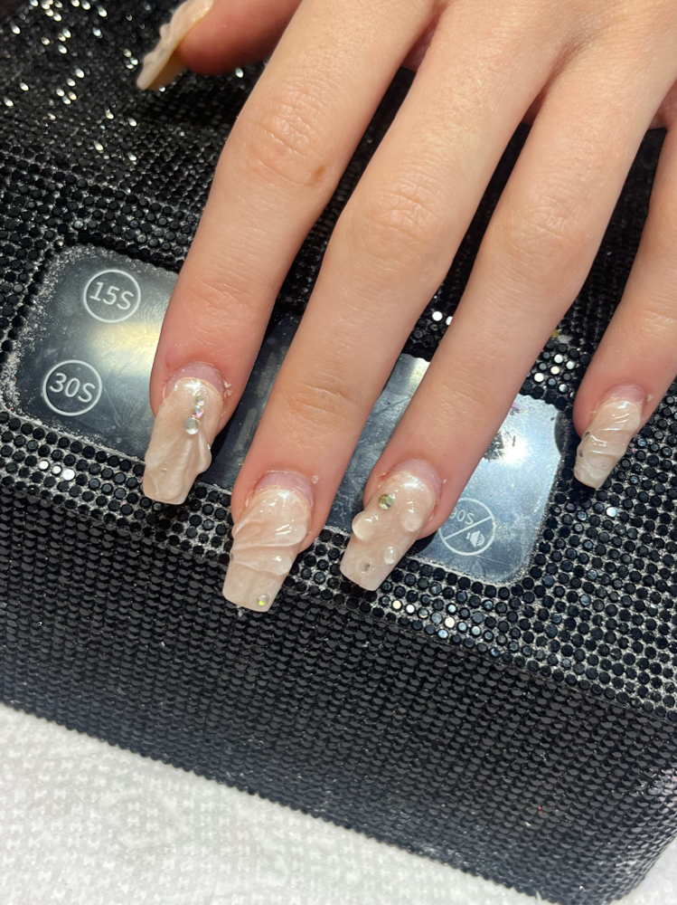 Short Acrylic Fill