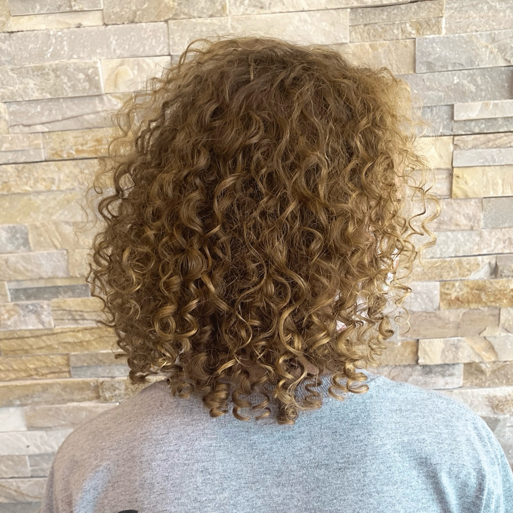 Dry Curl By Curl Cut