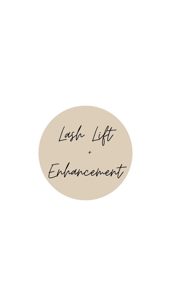 Lash Lift + Enhancement (tint)