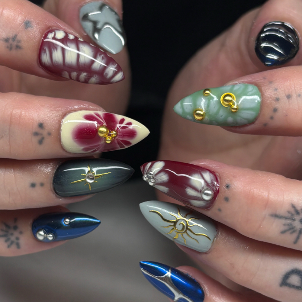 Gel X - Level 3 Intricate at Nails by Lil Red in St. George, UT