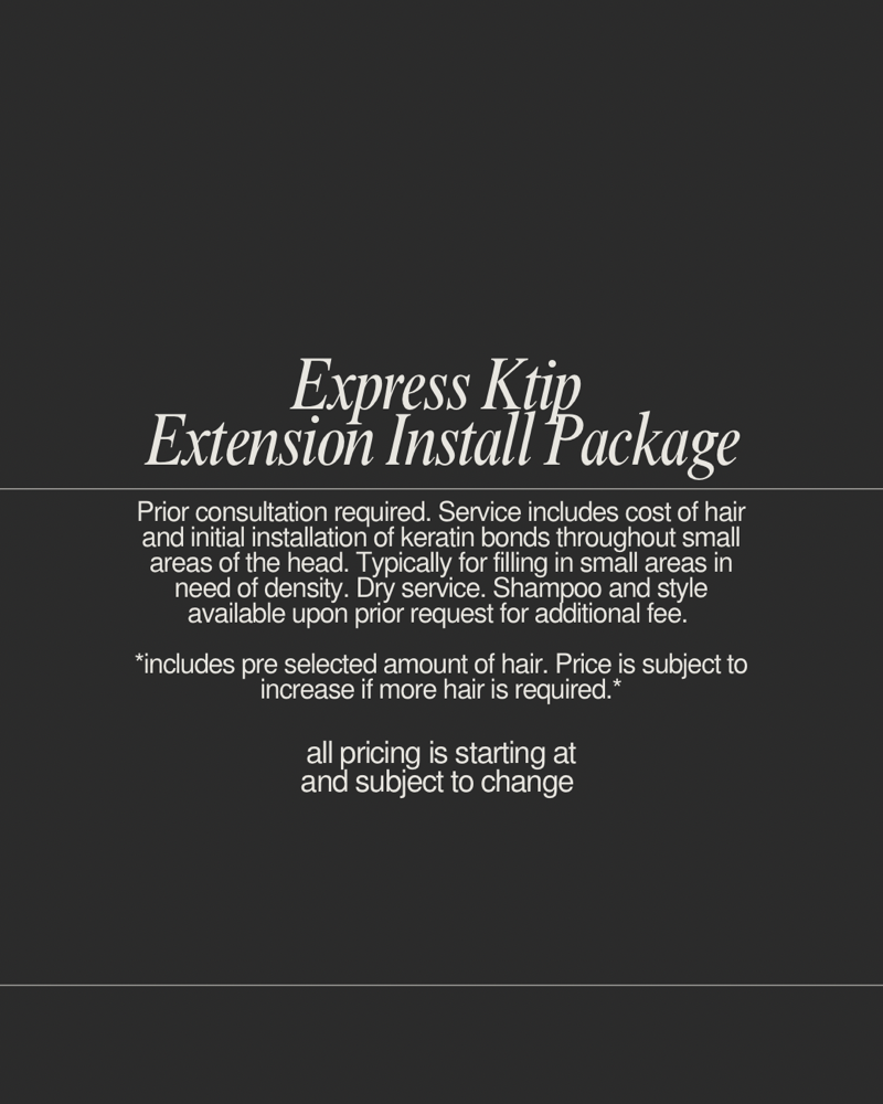 Express Ktip Install Package