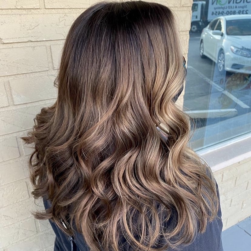 Glaze/Toner With Blowdry