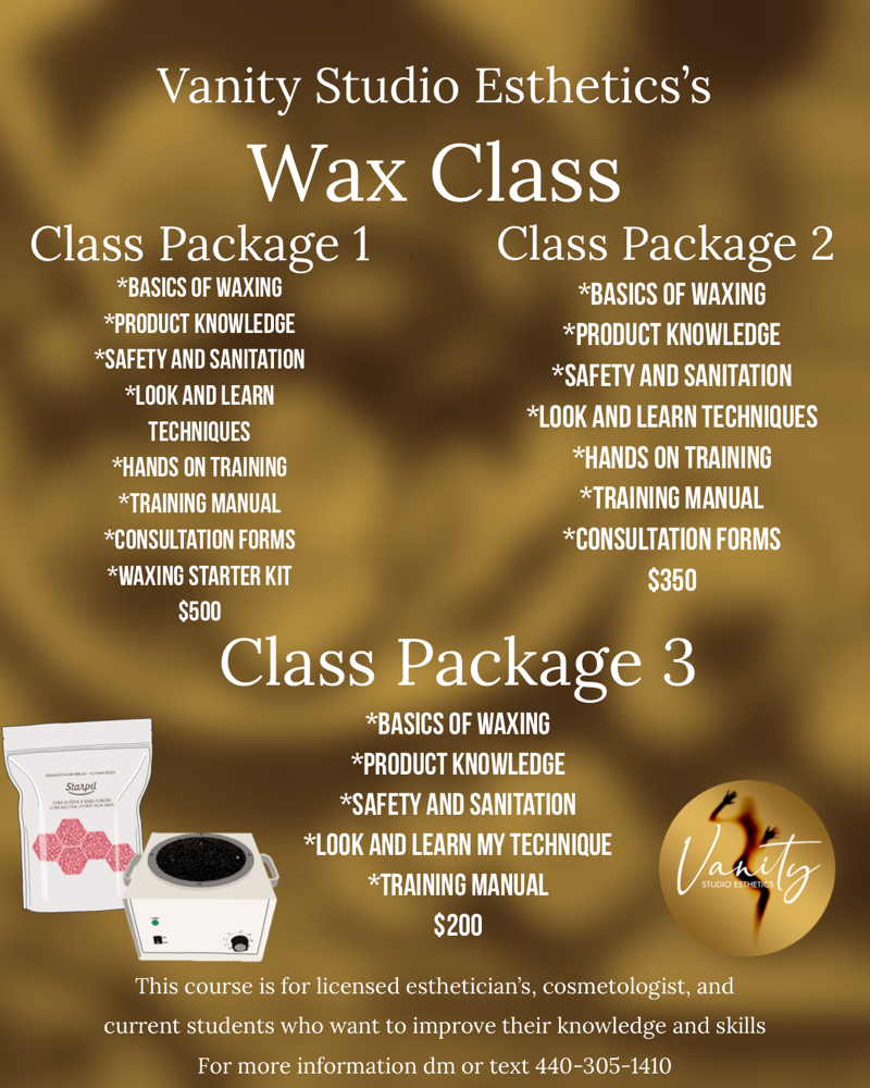 Advanced Wax Class