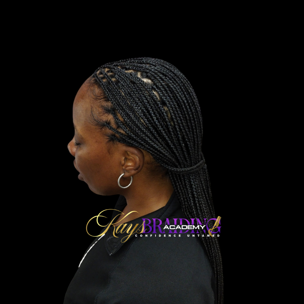 Small Knotless Braids