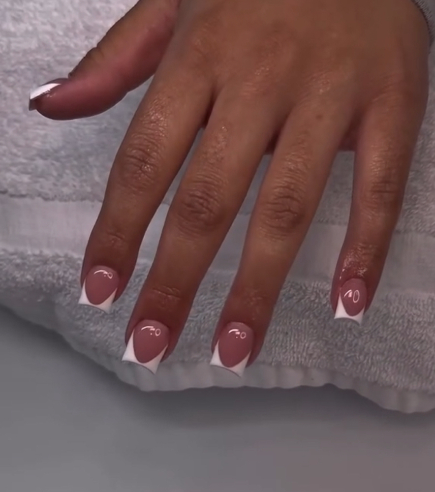 French Tip at Nroyalnails in Chicago, IL