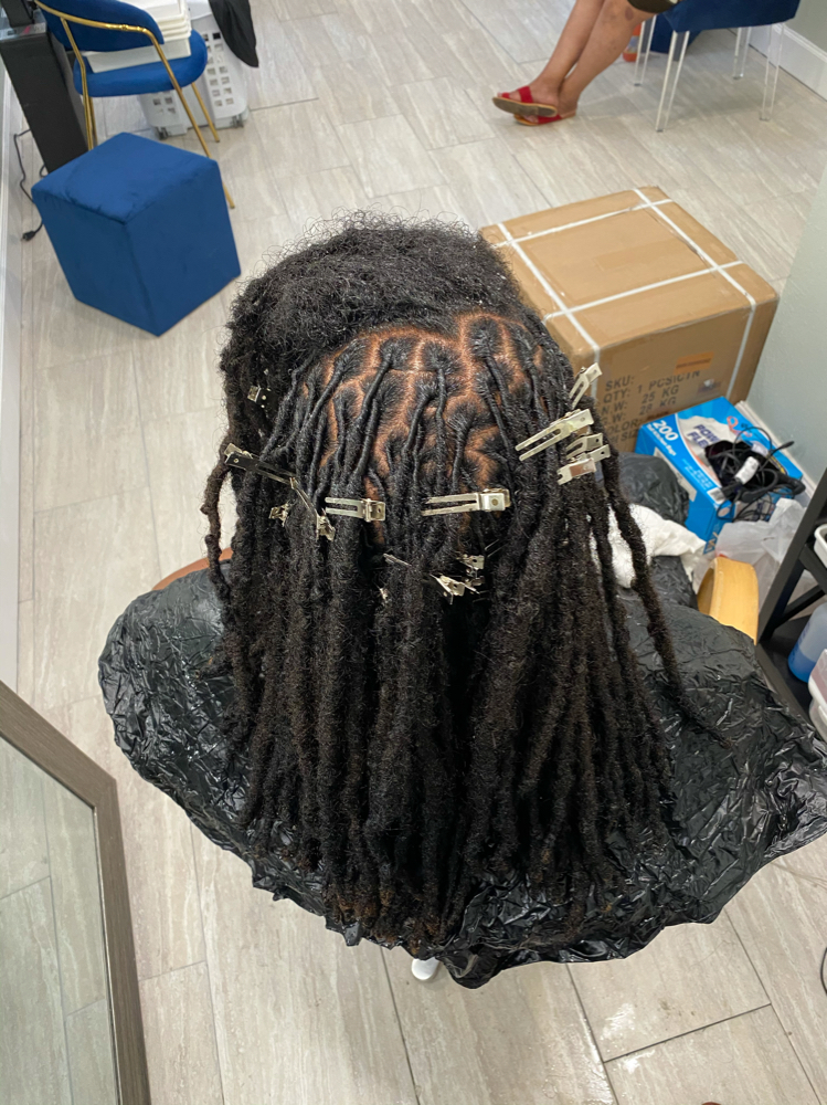 Shampoo And Retwist(full Head)