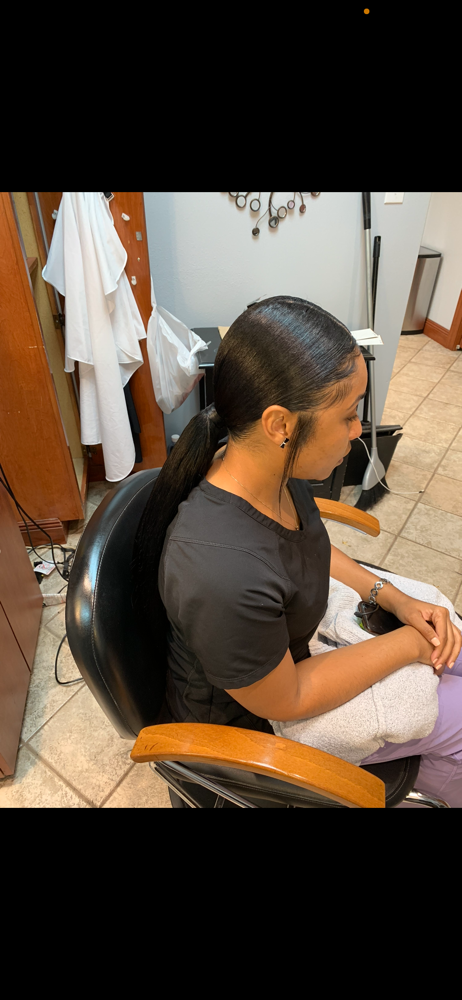 Sleek Ponytail