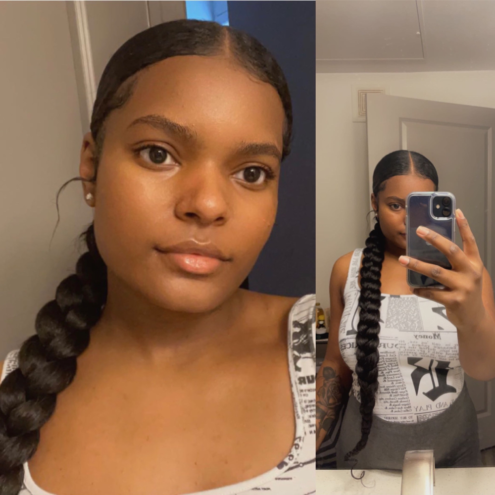 Ponytail-Single, Braided