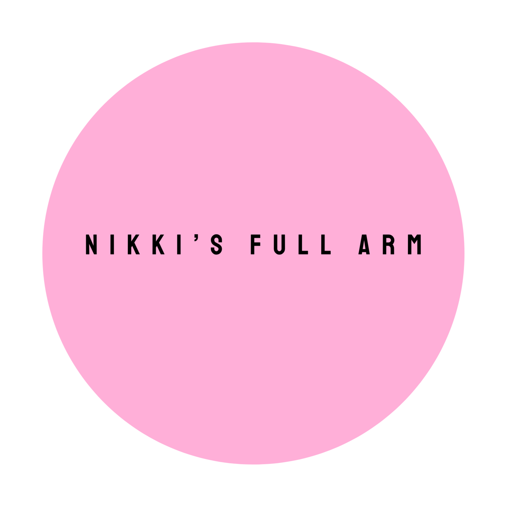 NIKKI'S FULL ARM at The Dollhouse Wax Studio in Smyrna, TN