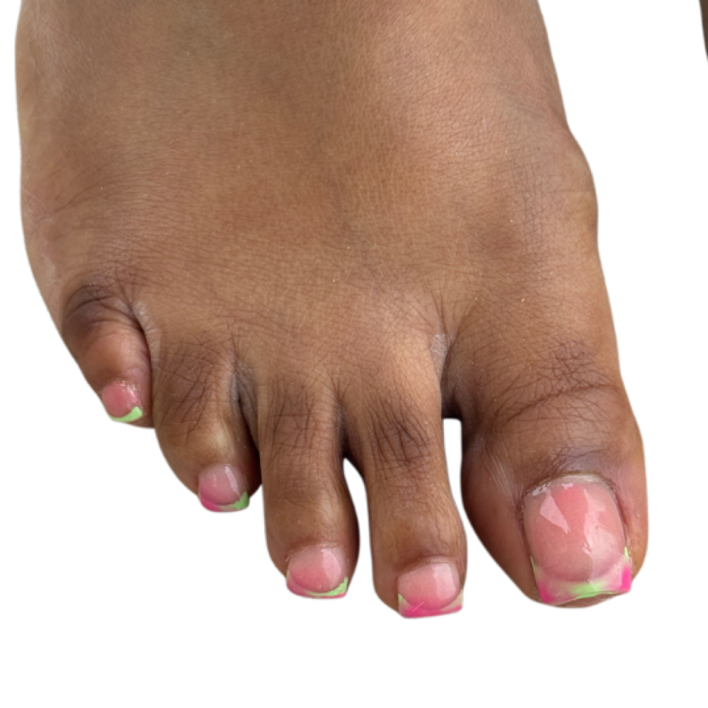 Acrylic Toe Set at XAC the Brand in McDonough, GA
