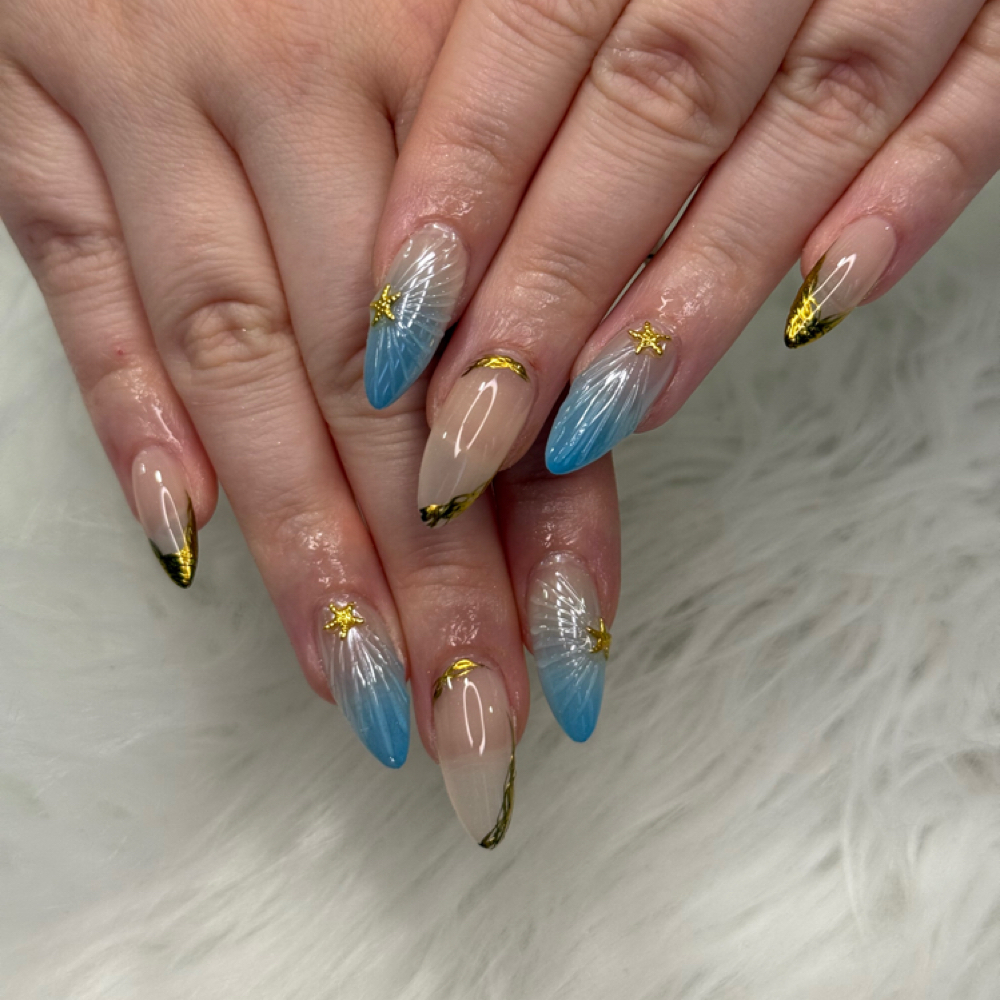 Intricate Nail Art 1 at Pink and Polish in Charlotte, NC