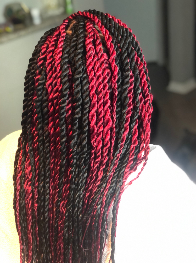 Senegalese Twist (Medium) Bra Strap