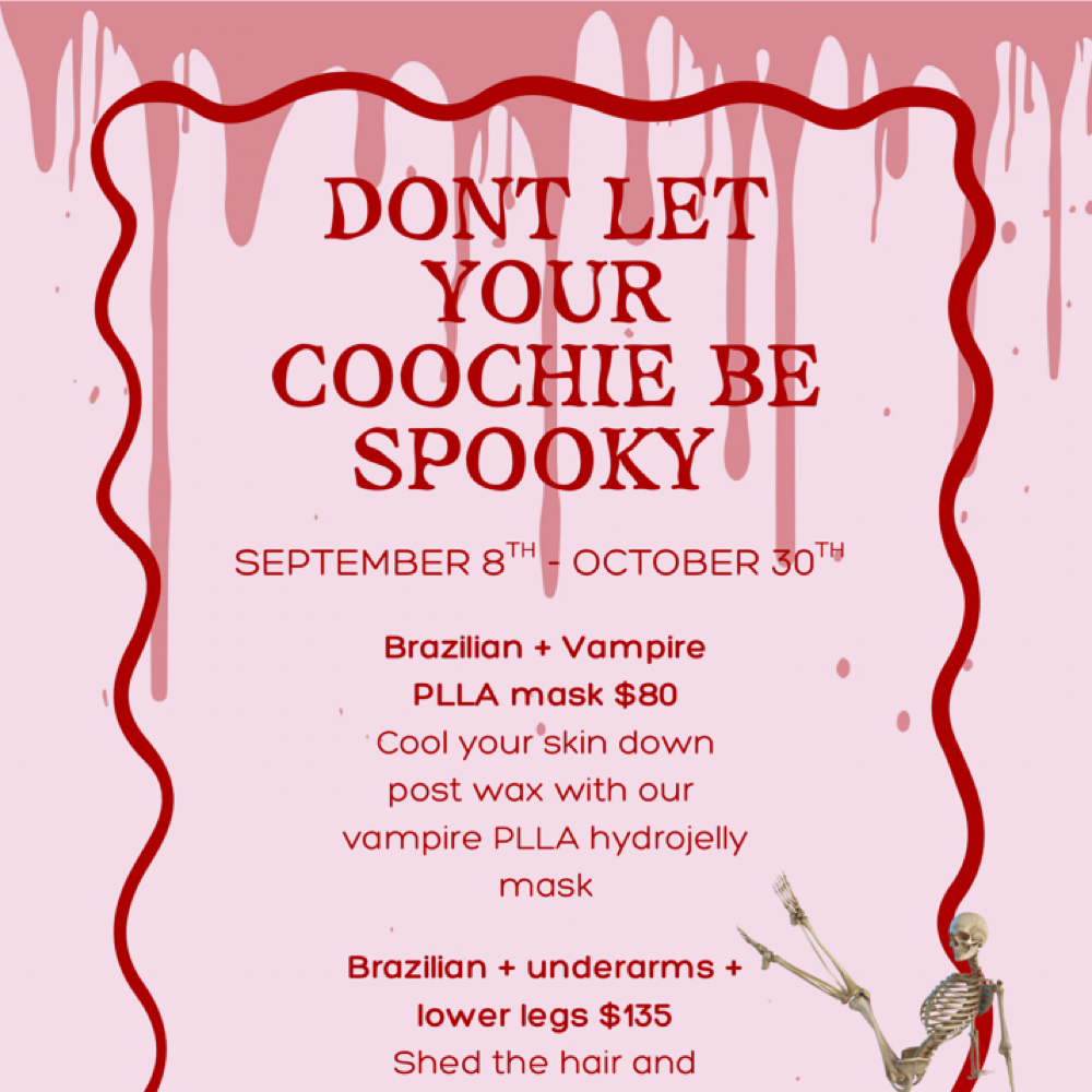 Spooky Szn Deals at The Sugaring Fairy in oakland park, FL