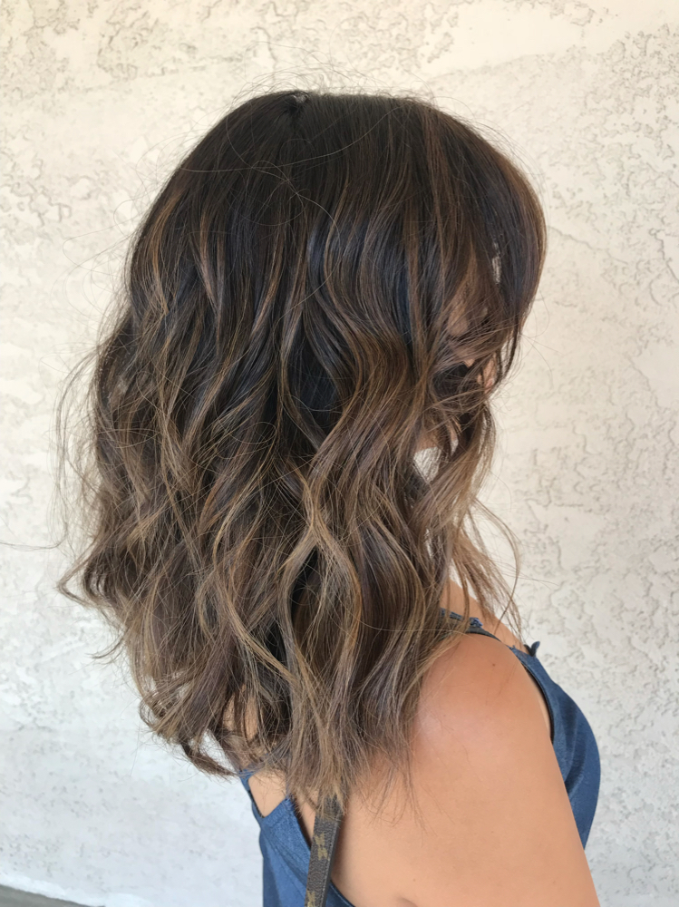 Base Color And Haircut