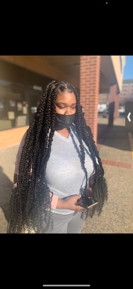 JumboKnottless Passion Twist Braids