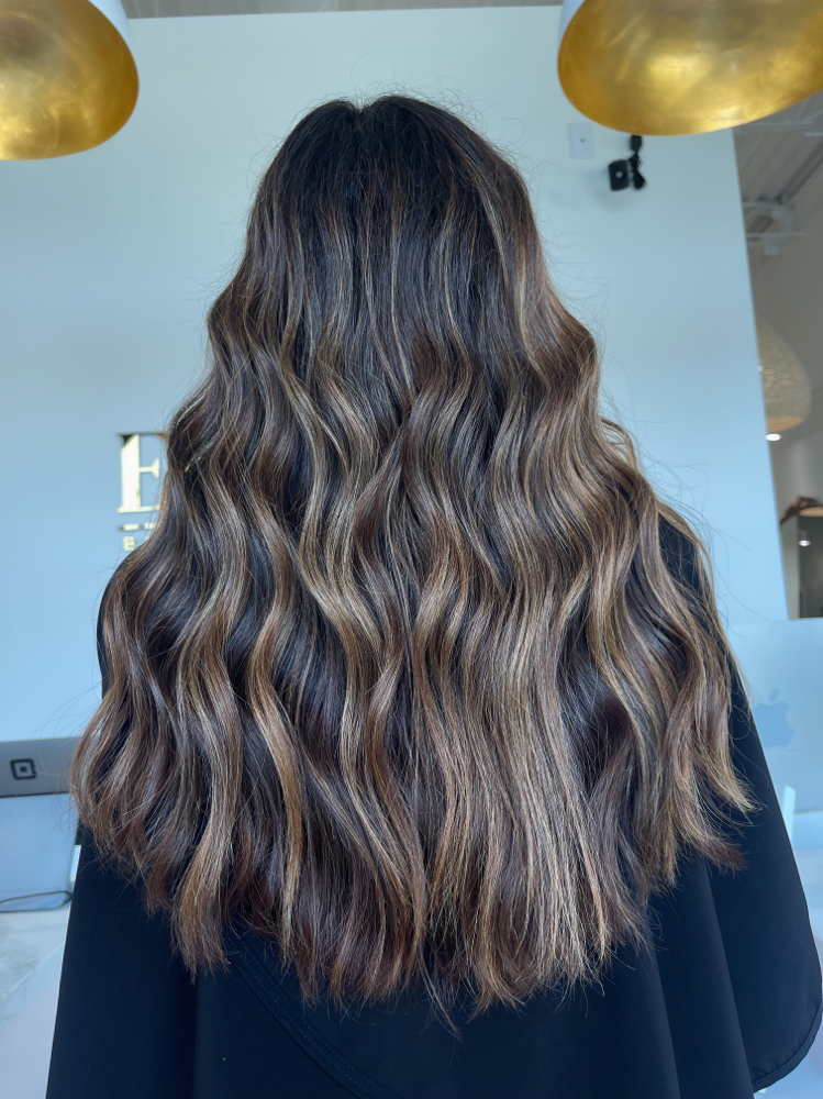 Base Coloring + Highlights + Cut