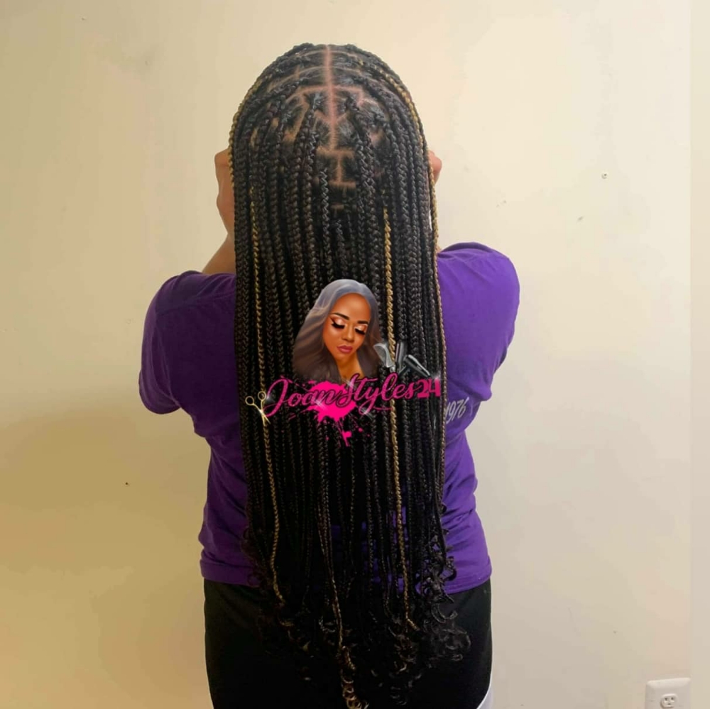 Medium Knotless Waist Length