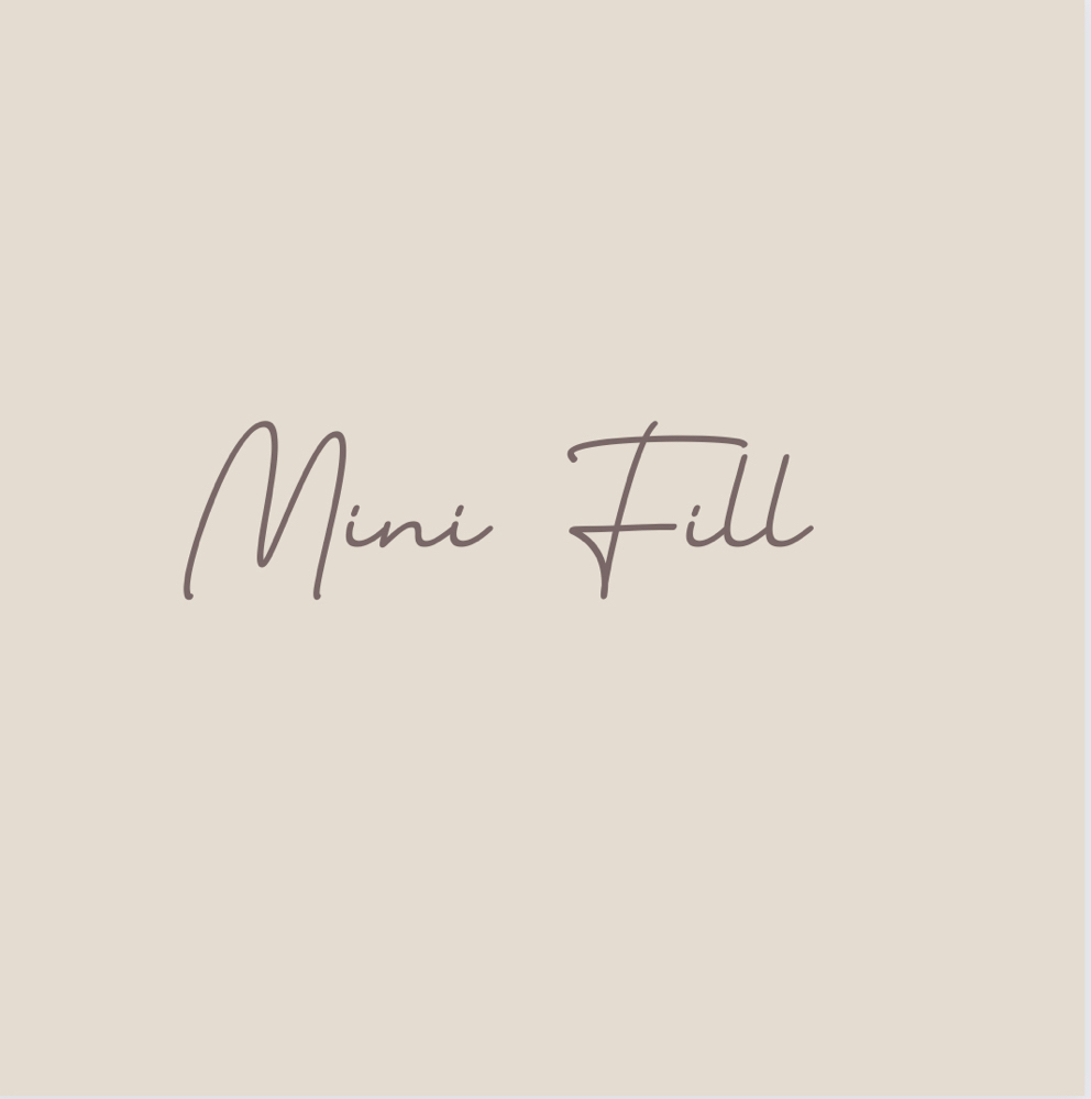 Hybrid Or Volume Mini Fill