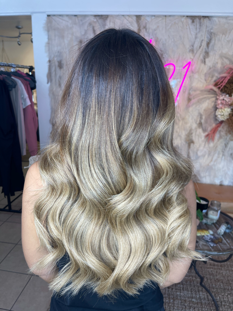 Hair Down/Thermal Style