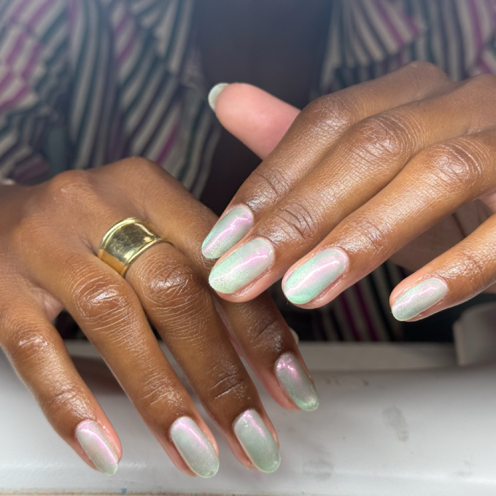 The Mani Refresh at Glitterati Nails in District Heights, MD