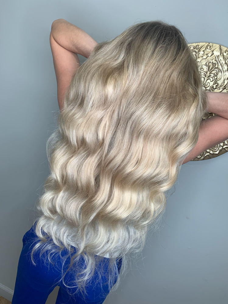 Tape In Hair Extensions Install