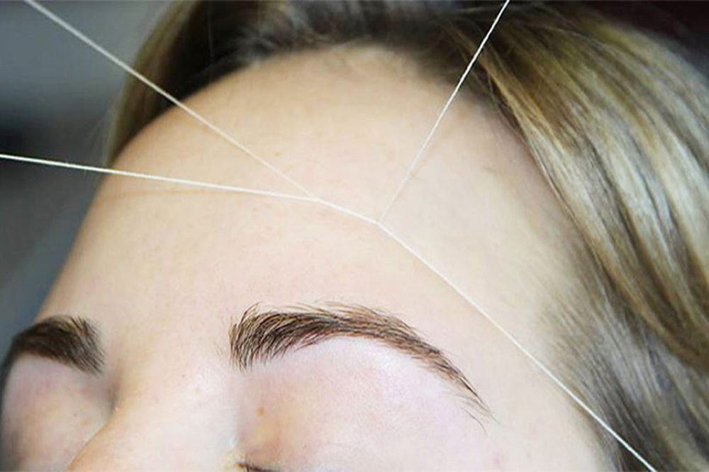 Forehead Threading