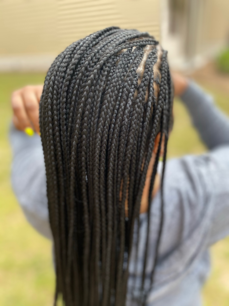 Shaved Side Knotless