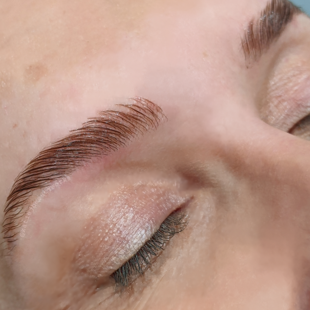 Brow Lamination, Wax, & Shape