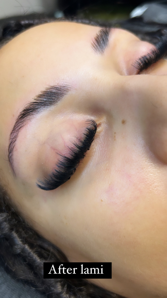 Brow Lamination + Wax