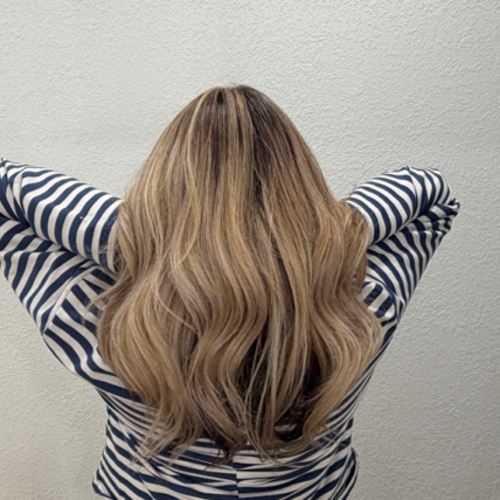 partial highlights at Lashed Out Beaut in guymon, OK