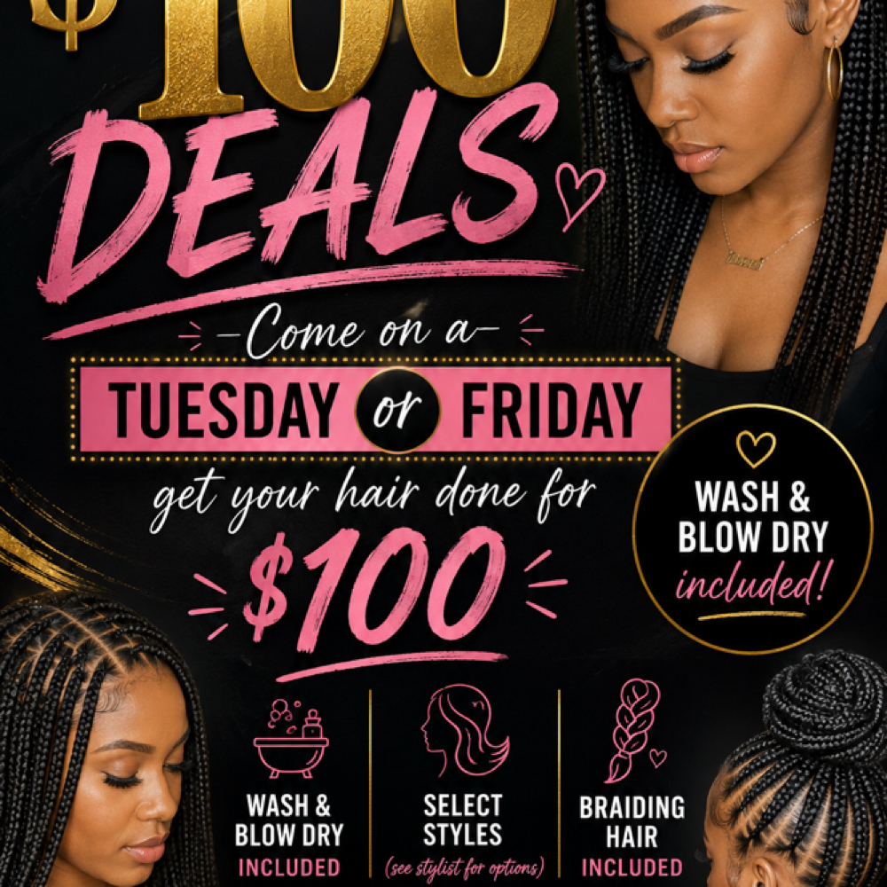 Tuesday & Friday Special at Girl Co. Hair Collection in Houston, TX