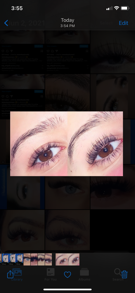 Lash lift + Tint