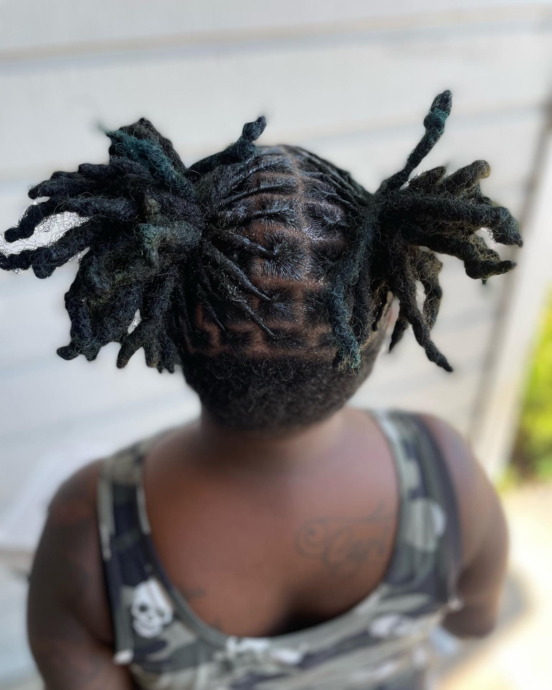 Retwist/style Half Head 4-6 Weeks