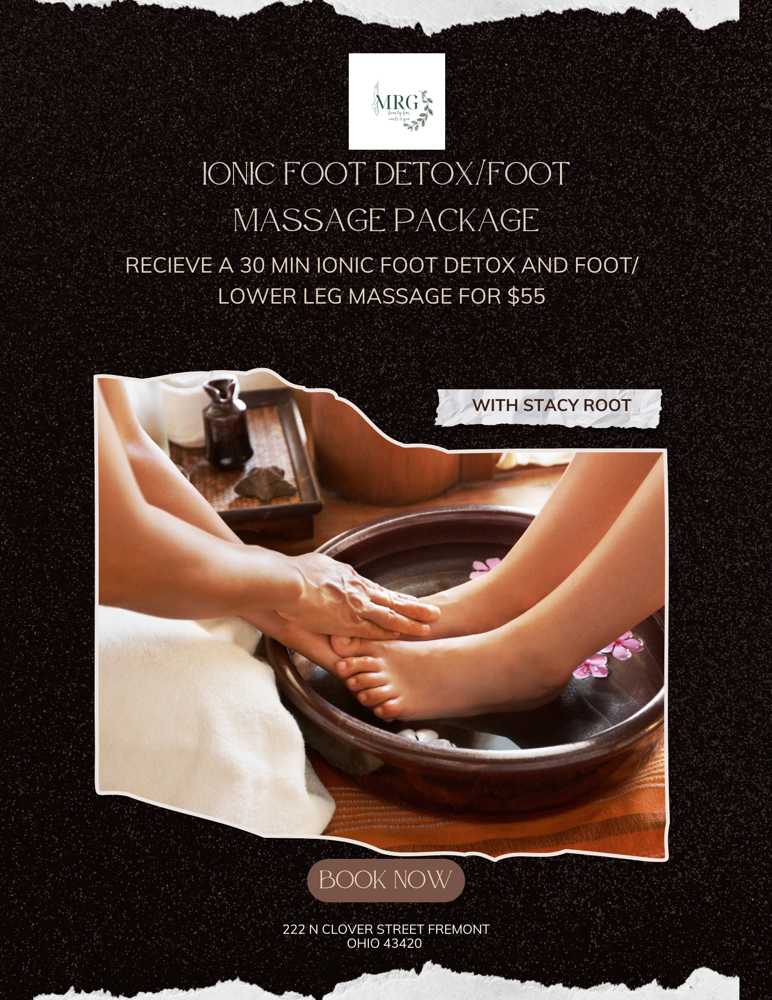 Ionic Detox/foot Massage Couples