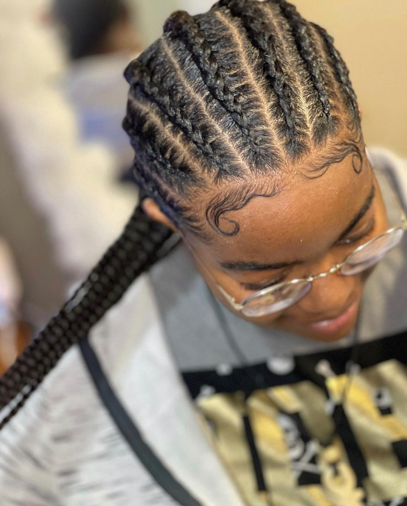 10 Feed In Braids