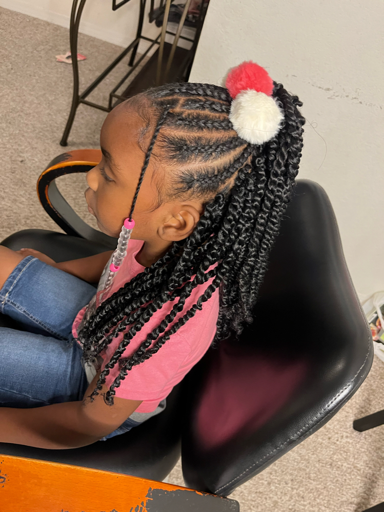 Kids Crotchet Braid Styles(4&Under)