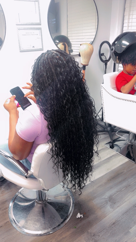 Boho Braids With Human Hair