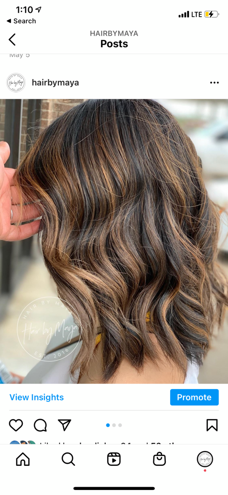 Partial Balyage