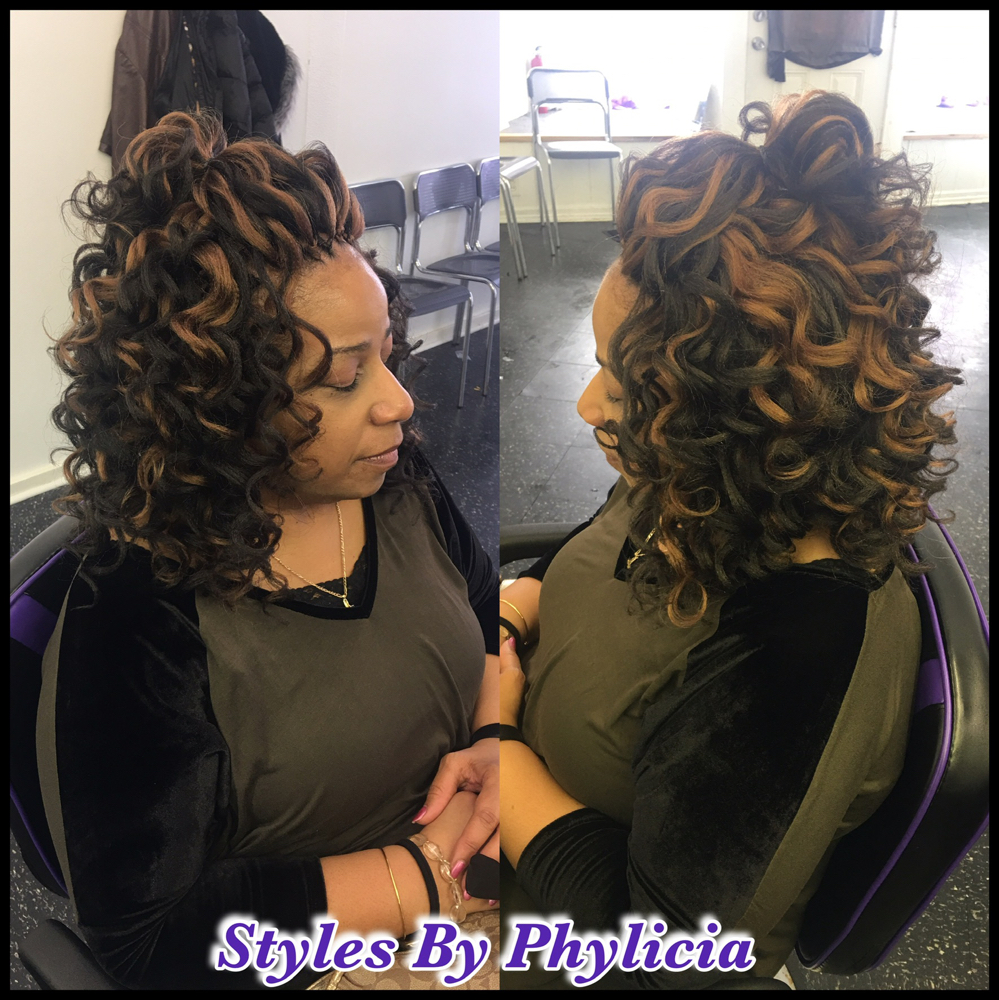Curly Hair Crochet Braids